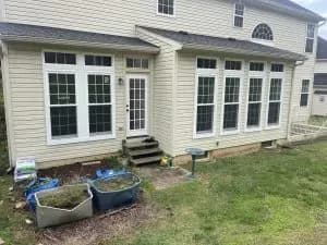 Double hung windows