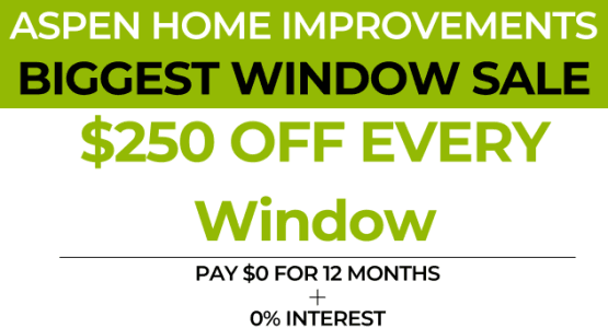 Aspen Biggest Window Sale