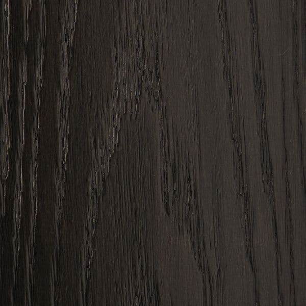 Ebony Stain, Shown on Oak