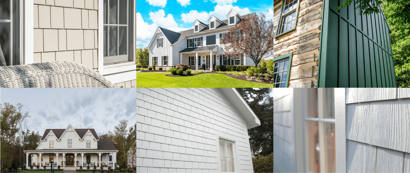 Hardie Board Collage