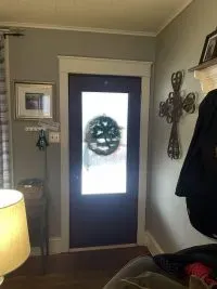 Interior View of Fiberglass door replacement