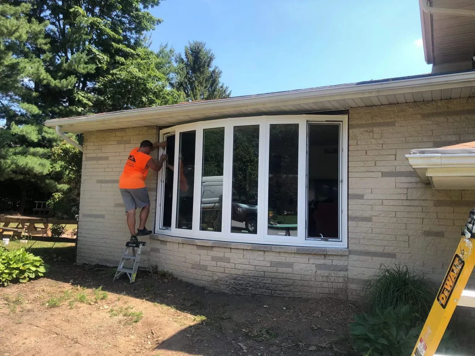 Professional-window-contractor-installing